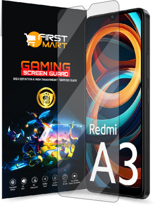 FIRST MART Impossible Screen Guard for Redmi A3, Redmi 12C, Poco C55, Redmi A3 2024(Pack of 1)