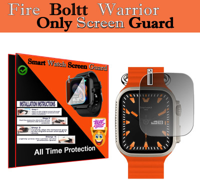 daffin Impossible Screen Guard for Fire-Boltt Warrior(Pack of 1)