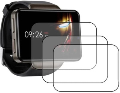 KHWABEEDA Impossible Screen Guard for DM101 SMART WATCH 2.4INCH SMART WATCH SCREEN GUARD (PACK OF 3)(Pack of 4)