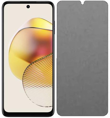 Kiksell Edge To Edge Tempered Glass for KS-Matte-NOV23-Motorola G73(Pack of 1)