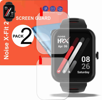 FINCH Impossible Screen Guard for Noise X-Fit 2 (HRX Edition) Smart Watch with 1.69inch(Pack of 2)