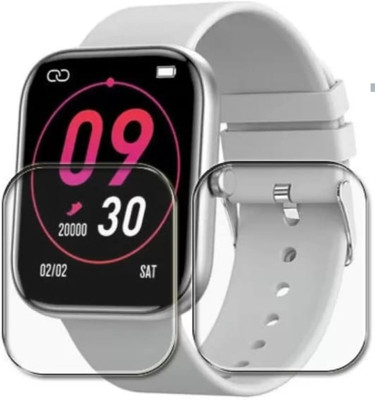 DOWRVIN Impossible Screen Guard for Fire Boltt Dazzle plus smart watch screen guard (pack of 2)(Pack of 2)