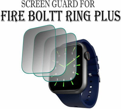 YCHROZE Impossible Screen Guard for Fire-Boltt Ring Plus 1.91(Pack of 3)