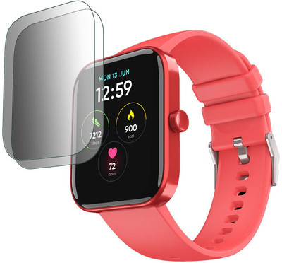 DOUMOF Impossible Screen Guard for Mivi Model E SMARTWATCH(Pack of 2)