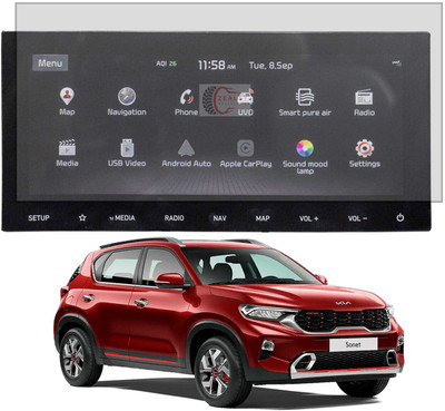 Zealsy Impossible Screen Guard for Compatible For KIA SONET 10.25 Inch Infotainment System Touch Screen Guard Protector Accessories(Pack of 1)