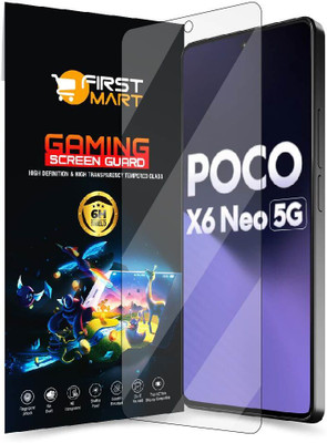 FIRST MART Impossible Screen Guard for Poco X6 Neo 5G, Poco X6 Neo, X6 Neo 5G(Pack of 1)