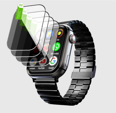 LIGHTWINGS Screen Guard for FIRE-BOLTT DREAM WATCH SCREEN GUARD (P-4)(Pack of 4)