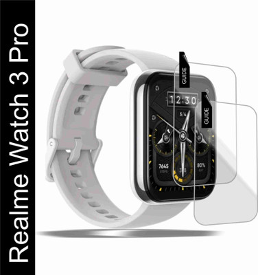 Olonga Impossible Screen Guard for Realme Watch 3 Pro(Pack of 2)