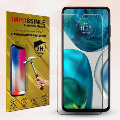 Enlinea Impossible Screen Guard for Moto G52 Glossy Screen Protector, Motorola Moto G52(Pack of 1)