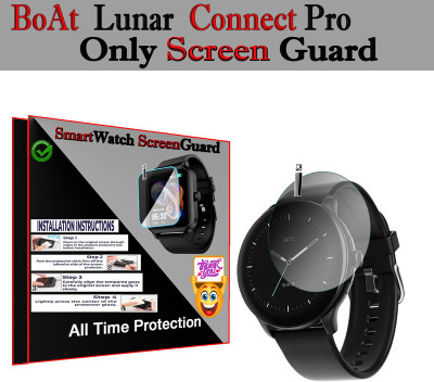 daffin Impossible Screen Guard for boAt Lunar Connect Pro(Pack of 1)