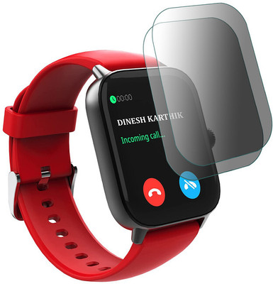 Screen Protector Impossible Screen Guard for GIZMORE GizFit Flash SMARTWATCH(Pack of 2)