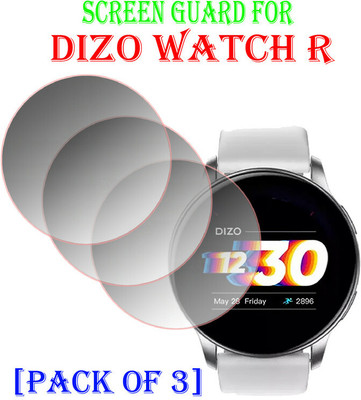 hirdesh Impossible Screen Guard for DIZO WATCH R(Pack of 3)