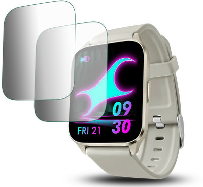 YCHROZE Impossible Screen Guard for Fastrack Reflex Beat Plus 1.69(Pack of 2)