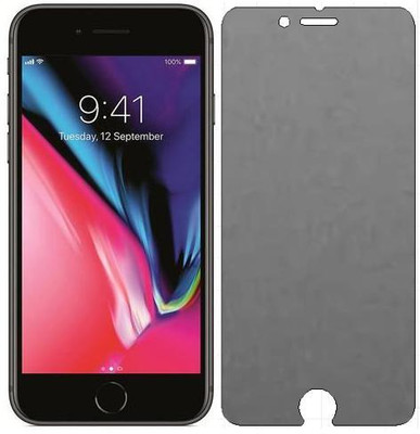 Snap Impossible Screen Guard for Compatible for Matte-Apple Iphone 8 Plus(Pack of 1)