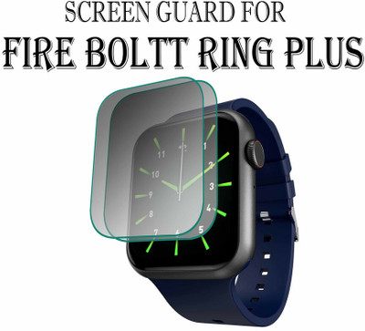 hirdesh Impossible Screen Guard for Fire-Boltt Ring Plus 1.91(Pack of 2)
