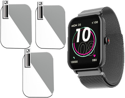 HIDEOUS Impossible Screen Guard for Smartwatch(Pack of 3)