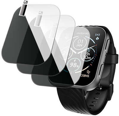 EZGER Impossible Screen Guard for Motorola Moto Watch 200(Pack of 3)