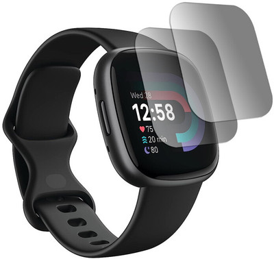 YCHROZE Impossible Screen Guard for Fitbit Versa 4(Pack of 2)