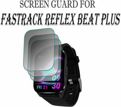 YCHROZE Impossible Screen Guard for Fastrack Reflex Beat+ 1.69(Pack of 3)
