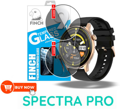 FINCH Impossible Screen Guard for PEBBLE SPECTRA PRO SMART WATCH(Pack of 2)