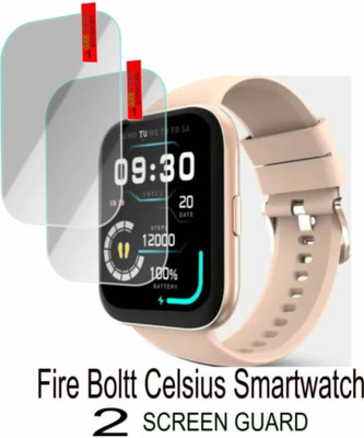 DOWRVIN Impossible Screen Guard for Fire Boltt Celcius smartwatch screen guard ( pack of 2)(Pack of 2)
