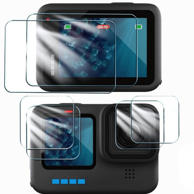 ARAYLE Impossible Screen Guard for Gopro hero 10(Pack of 6)