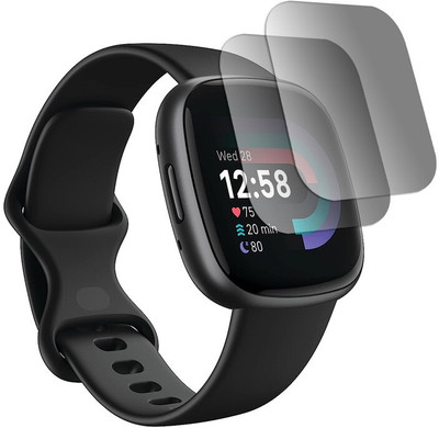 YCHROZE Impossible Screen Guard for Fitbit Versa 4(Pack of 2)