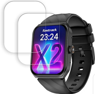 DB Impossible Screen Guard for FASTRACK LIMITLESS X2 1.91 SMART WATCH SCREEN GUARD (PACK OF 2)(Pack of 2)