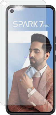 TELTREK Impossible Screen Guard for TECNO SPARK7 PRO(Pack of 1)