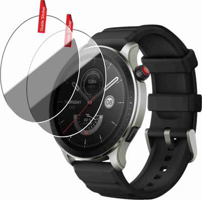 Dasiana Impossible Screen Guard for AMAZFIT GTR-4 SMART WATCH(Pack of 2)