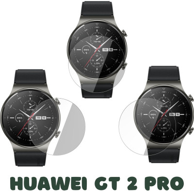 FCS Edge To Edge Screen Guard for HUAWEI WATCH GT 2 Pro(Pack of 3)