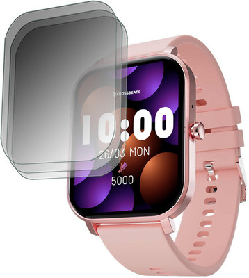 YCHROZE Impossible Screen Guard for Crossbeats Ignite Pingg SMARTWATCH(Pack of 3)