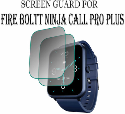 hirdesh Impossible Screen Guard for Fire-Boltt Ninja Call Pro Plus 1.83(Pack of 2)
