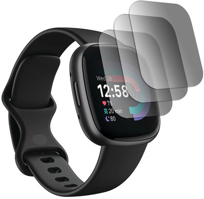 hirdesh Impossible Screen Guard for Fitbit Versa 4(Pack of 3)