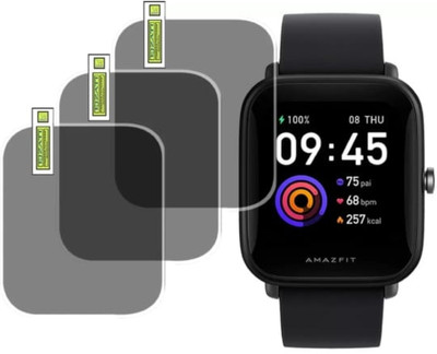 DOWRVIN Impossible Screen Guard for Amazfit Bip smartwatch screen guard (pack of 3)(Pack of 3)