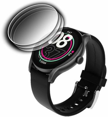DOUMOF Impossible Screen Guard for boAt Primia Ace SMARTWATCH(Pack of 3)