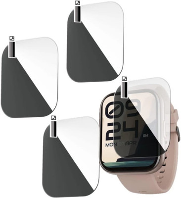 KHWABEEDA Impossible Screen Guard for BOAT WAVE NEO SMART WATCH (PACK OF 4)(Pack of 4)