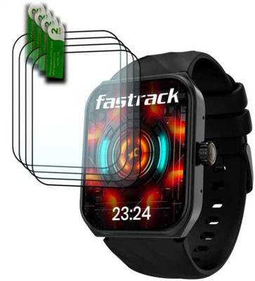 ZIDZEE Impossible Screen Guard for FASTRACK REVOLTT X2 1.91 SMART WATCH SCREEN GUARD (P-4)(Pack of 4)
