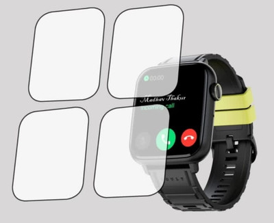 KHWABEEDA Impossible Screen Guard for BOULT DRIFT 2 SMART WATCH (PACK OF 4)(Pack of 4)