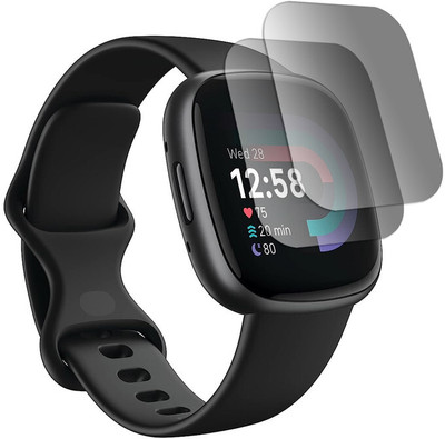 hirdesh Impossible Screen Guard for Fitbit Versa 4(Pack of 2)