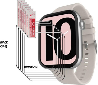 DOWRVIN Impossible Screen Guard for FIRE - BOLTT FIGHTER BLUETOOTH SMART WATCH (PACK OF 6)(Pack of 6)