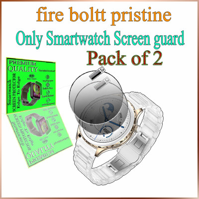 daffin Impossible Screen Guard for Fire-Boltt Pristine(Pack of 2)