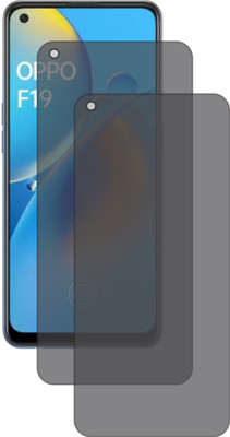 M A ZONE Impossible Screen Guard for OPPO F19(Pack of 2)