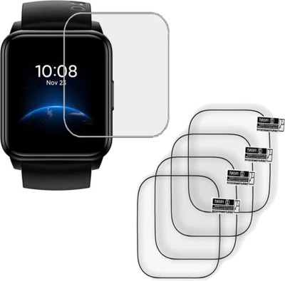 DOWRVIN Impossible Screen Guard for Realme Dizo watch smart watch screen guard (pack of 4)(Pack of 4)