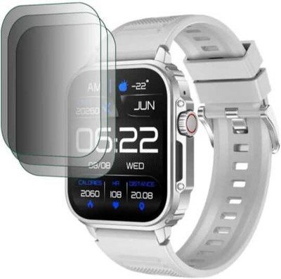 KHWABEEDA Impossible Screen Guard for ALT HUNK SMART WATCH SCREEN GUARD (PACK OF 3)(Pack of 3)
