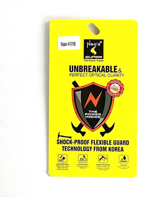 oval designs Impossible Screen Guard for OPPO A7 2018(Pack of 1)