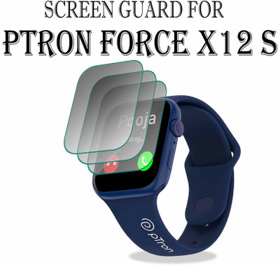 hirdesh Impossible Screen Guard for Ptron X12s 1.85(Pack of 3)