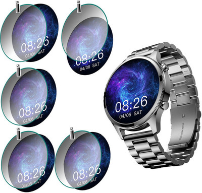 HIDEOUS Impossible Screen Guard for NOISEFIT HALO PLUS(Pack of 5)
