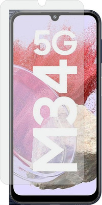Mobotize Impossible Screen Guard for Samsung Galaxy M34 5G - Touch Sensitive Clear Screen Guard(Pack of 1)
