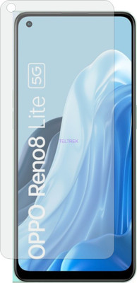 TELTREK Impossible Screen Guard for OPPO RENO 8 LITE Flexible Matte(Pack of 1)